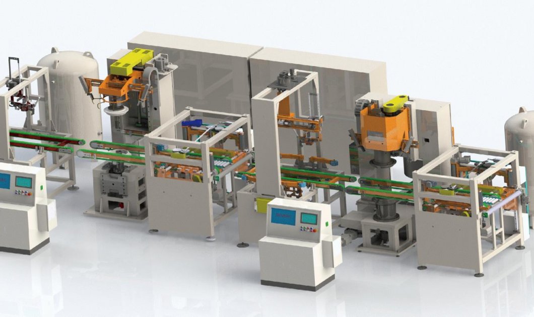 PUB型轎車(chē)輪胎動(dòng)平衡均勻性檢測(cè)線